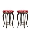 Bar Stools,Set of 2 Bar Chairs,25.5In Counter Bar Stools,Country Style Industrial,Easy to Assemble, with Footrest for Indoor Bar Dining Kitchen