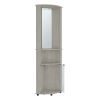 Corner Bar Cabinet Rialto, Living Room, Concrete Gray